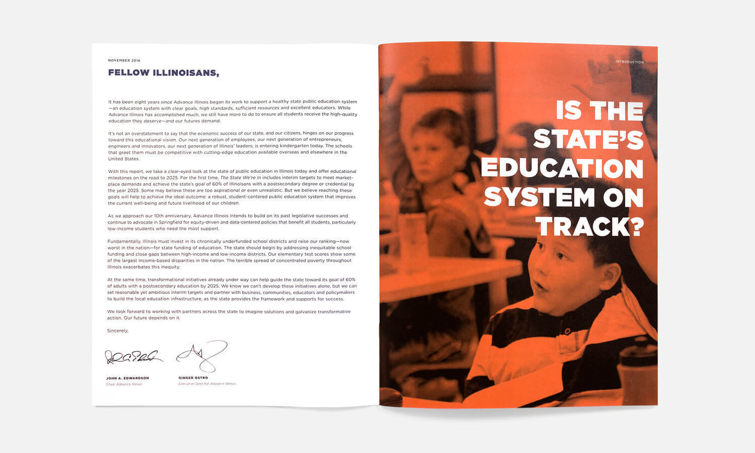 Multiple Inc, Advance Illinois, State of Education