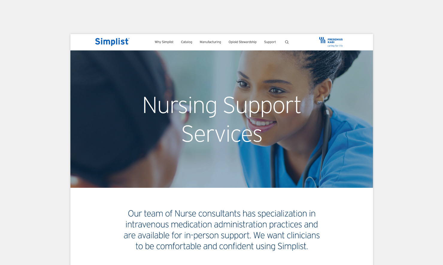 Multiple Inc, Simplist® Prefilled Syringes by Fresenius Kabi