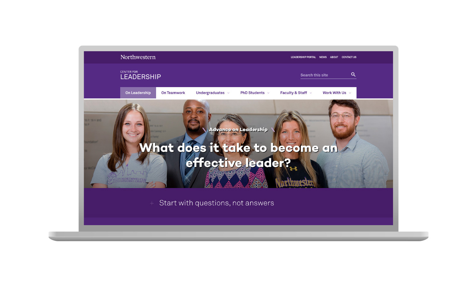 Multiple Inc, Center for Leadership, Northwestern University