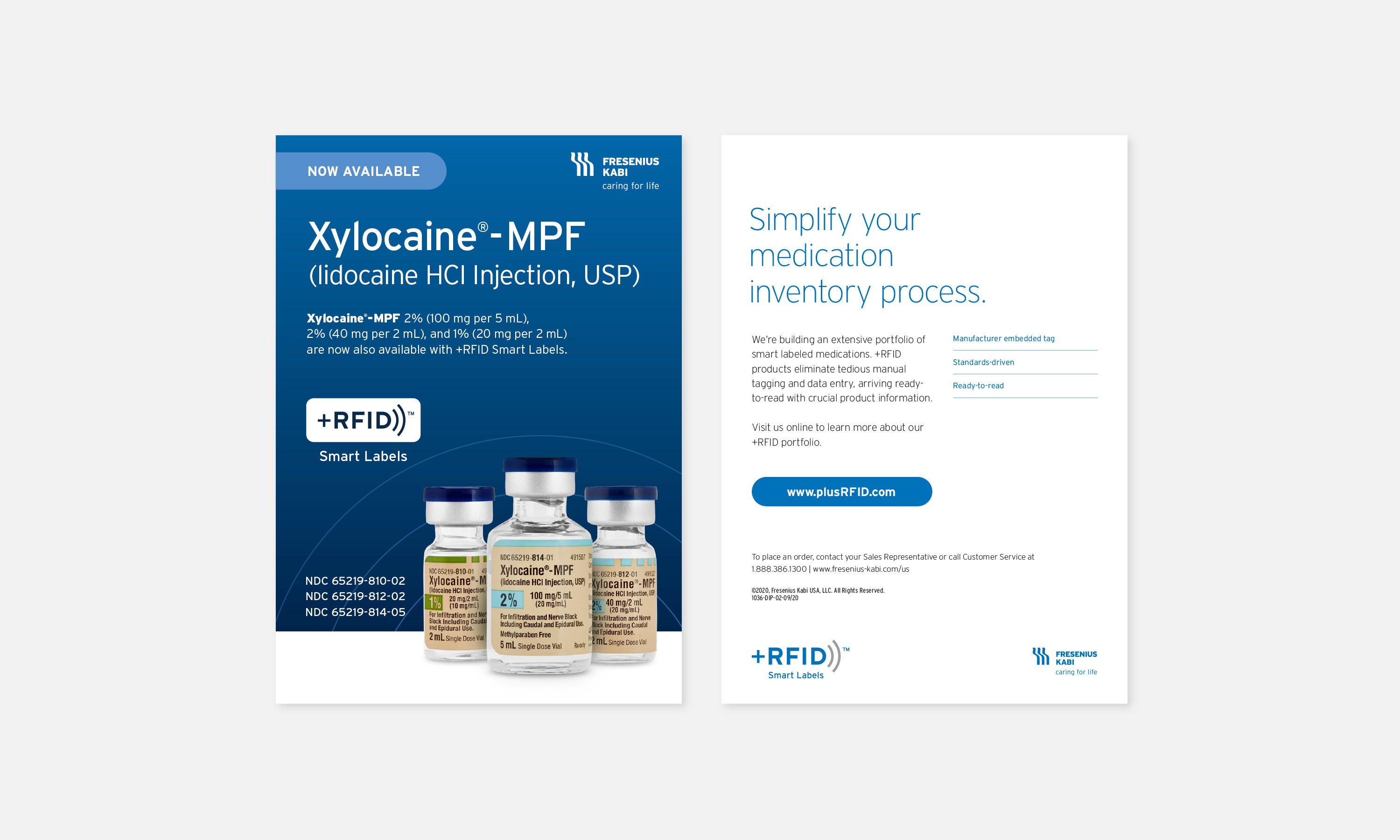 Multiple Inc, +RFID Smart Labels, Fresenius Kabi