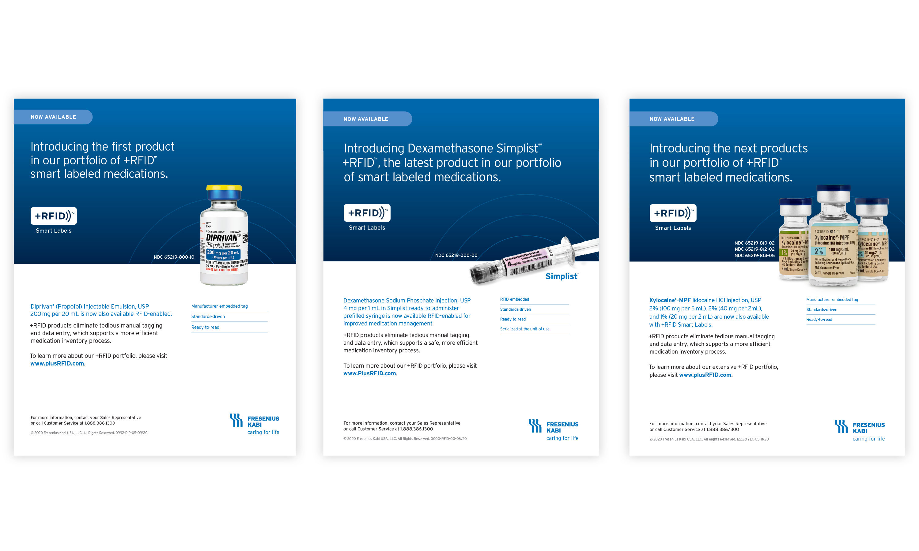 Multiple Inc, +RFID Smart Labels, Fresenius Kabi