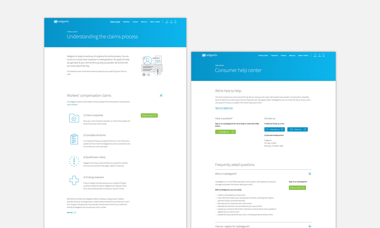 Multiple Inc, Sedgwick Claims Management Services
