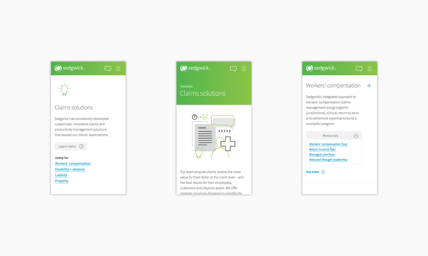 Multiple Inc, Sedgwick Claims Management Services