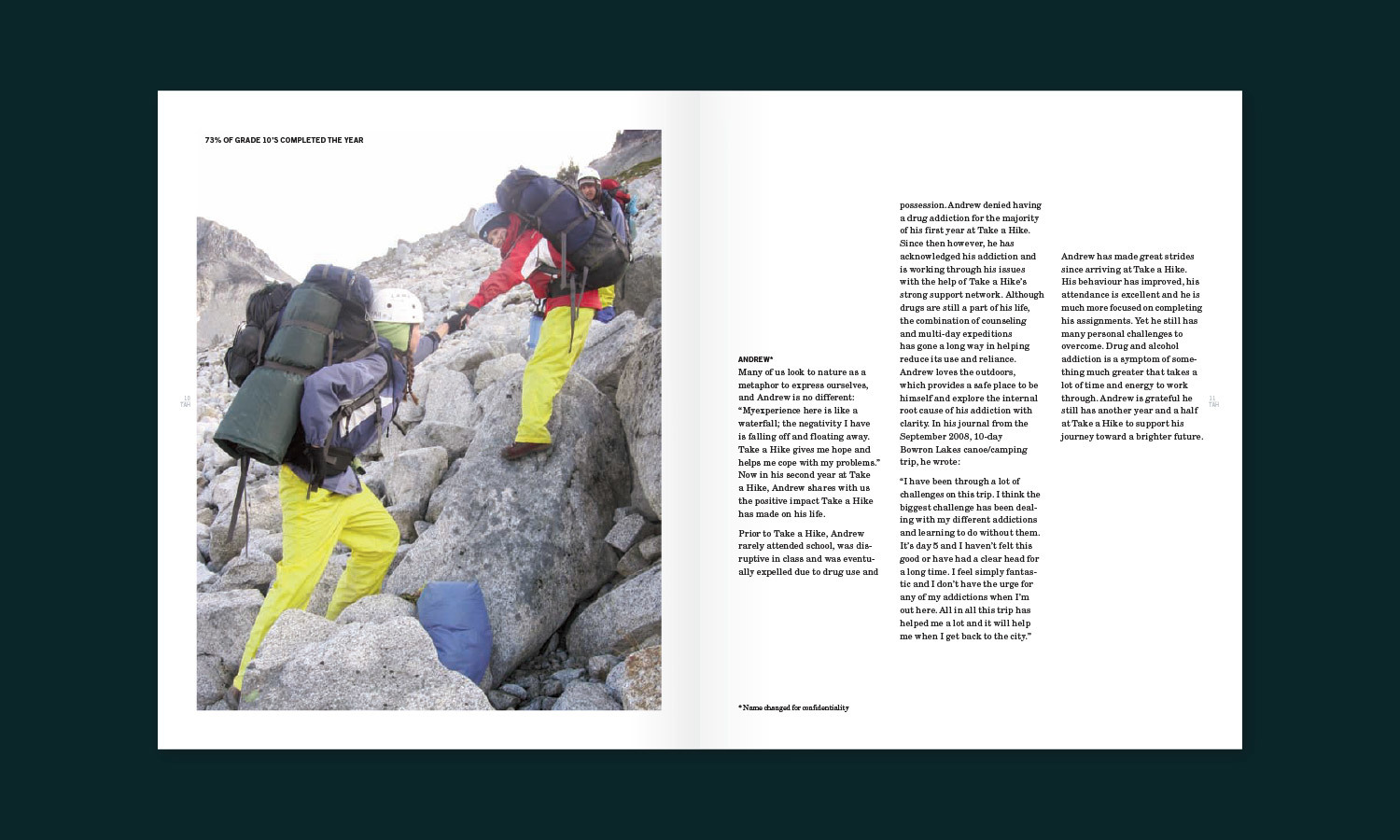 Multiple Inc, Take a Hike Foundation