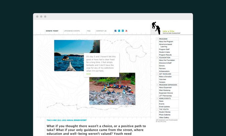 Multiple Inc, Take a Hike Foundation