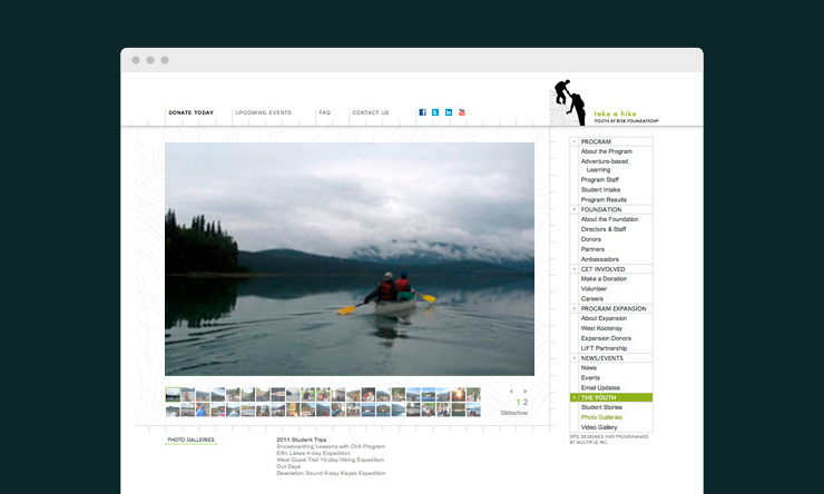 Multiple Inc, Take a Hike Foundation