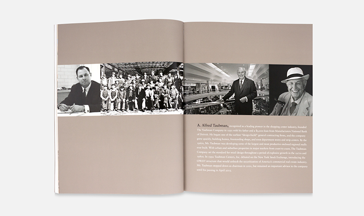 Multiple Inc, Taubman, 2015 Annual Report