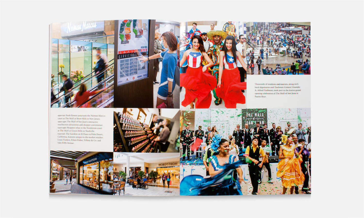 Multiple Inc, Taubman, 2015 Annual Report
