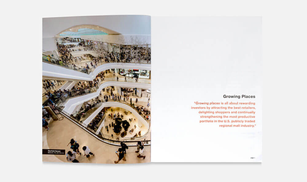 Multiple Inc, Taubman, 2016 Annual Report