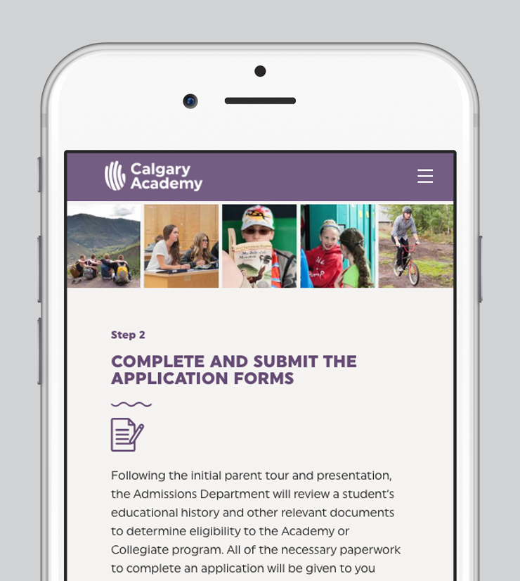 Multiple Calgary Academy Website 09