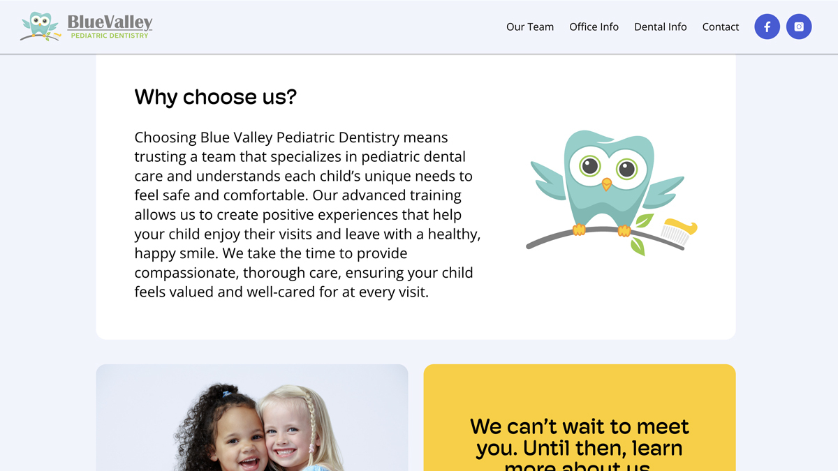 Blue Valley Pediatric Dentistry